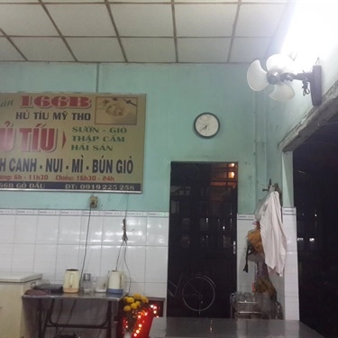 Không gian- Quán Ăn Quán 166B - Hủ Tiếu Mỹ Tho