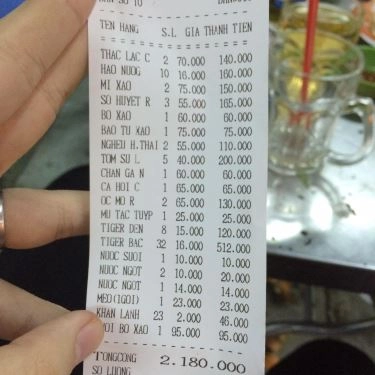 Thực đơn- Quán Ăn Quán 24 - Lẩu Cá Kèo & Các Món Nướng