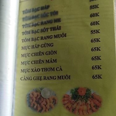 Thực đơn- Quán Ăn Quán 27 - Đặc Sản Gà Tre Đèo Le