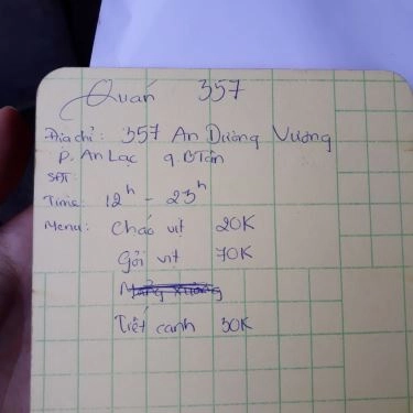 Tổng hợp- Quán Ăn Quán Vịt 357