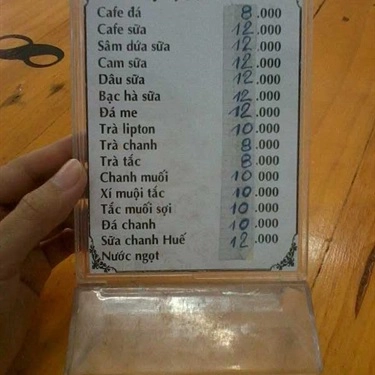 Thực đơn- Quán Ăn Quán 63 - Hủ Tiếu & Mì Xá Xíu Hoành Thánh