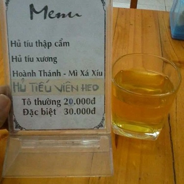 Thực đơn- Quán Ăn Quán 63 - Hủ Tiếu & Mì Xá Xíu Hoành Thánh
