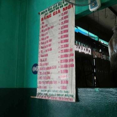 Thực đơn- Quán Ăn Sông Vệ Quán - Đặc Sản Miền Trung