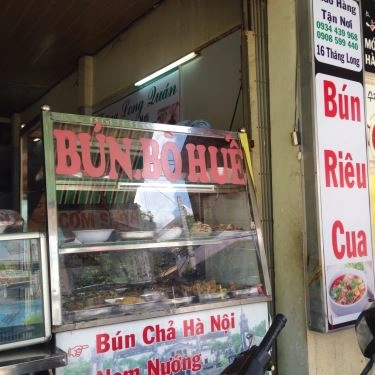 Không gian- Quán Ăn 16 Thăng Long - Bún Bò & Bún Cá