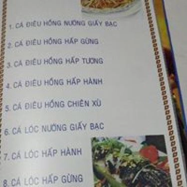Thực đơn- Quán Ăn 180 - Quán Ăn Gia Đình