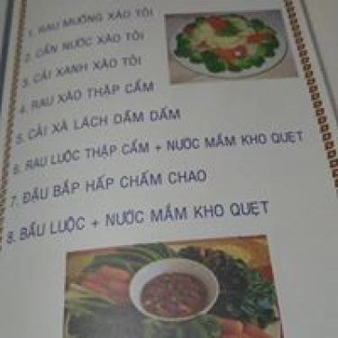 Thực đơn- Quán Ăn 180 - Quán Ăn Gia Đình