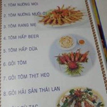 Thực đơn- Quán Ăn 180 - Quán Ăn Gia Đình