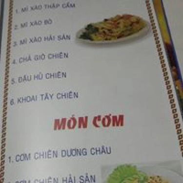 Thực đơn- Quán Ăn 180 - Quán Ăn Gia Đình