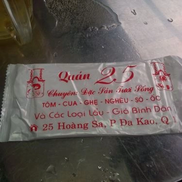 Tổng hợp- Quán Ăn 25 - Hải Sản Tươi Sống