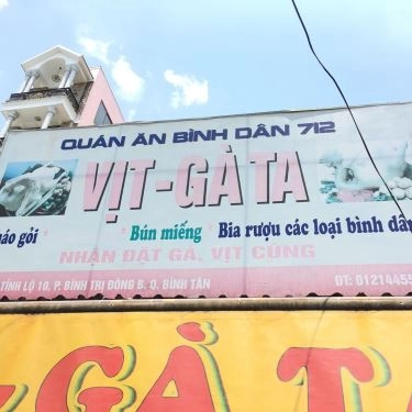 Tổng hợp- Quán Ăn Bình Dân 712 - Vịt & Gà Ta