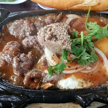 Món ăn- Quán Ăn Bò Vàng - Bò Bít Tết & Bò Né
