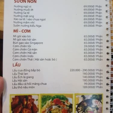 Thực đơn- Quán Ăn Côn Trùng Dế Sữa Rec Rec