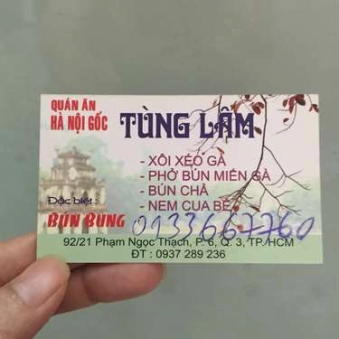 Tổng hợp- Quán Ăn Hà Nội Gốc - Tùng Lâm - Phạm Ngọc Thạch