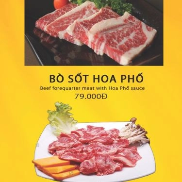 Thực đơn- Quán Ăn Hoa Phố BBQ & Hot Pot