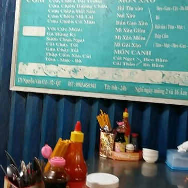 Thực đơn- Quán Ăn Hùng Ký