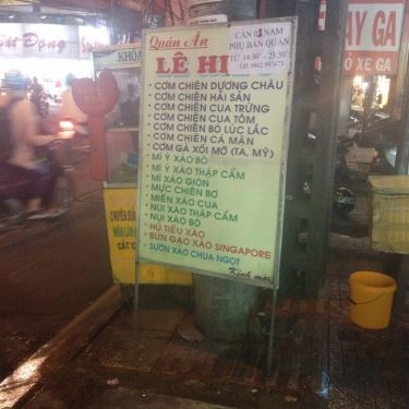 Tổng hợp- Quán Ăn Lê Hiếu