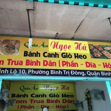 Tổng hợp- Quán Ăn Ngọc Hà - Bánh Canh & Cơm Trưa