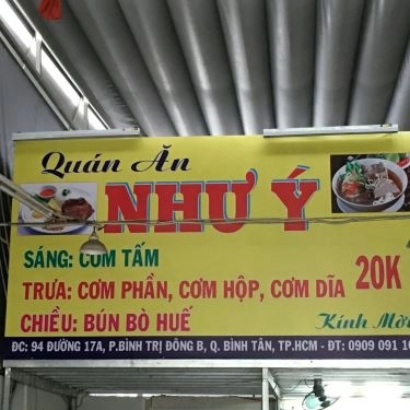 Tổng hợp- Quán Ăn Như Ý - Cơm Tấm & Bún Bò Huế