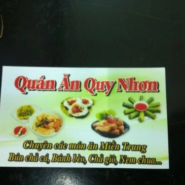 Tổng hợp- Quán Ăn Quy Nhơn - Vũ Huy Tấn