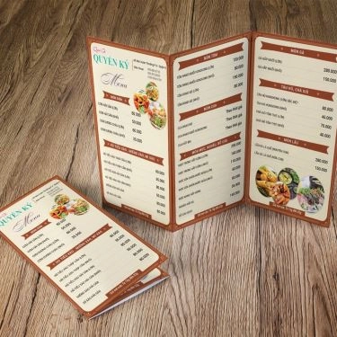 Thực đơn- Quán Ăn Quyền Ký - Hủ Tiếu, Cơm Chiên, Lẩu & Hải Sản
