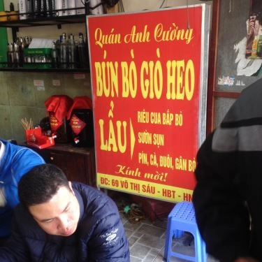 Tổng hợp- Quán Anh Cường - Bún Bò Giò Heo