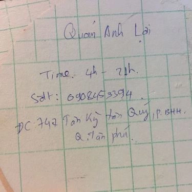 Tổng hợp- Quán Anh Lợi - Lẩu Bò Mang Về