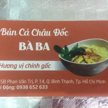 Tổng hợp- Quán Ăn Quán Bà Ba - Bún Cá Châu Đốc