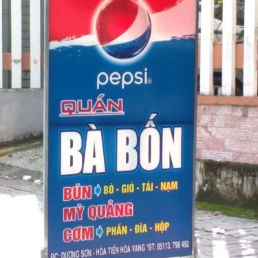 Tổng hợp- Quán Ăn Bà Bốn - Bún & Mì Quảng