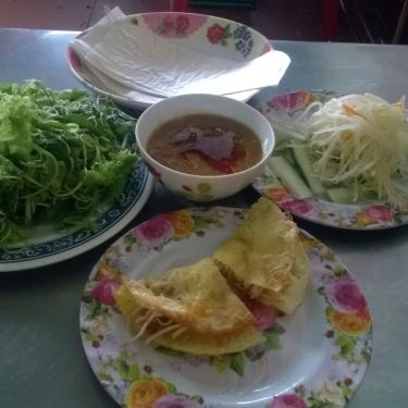 Món ăn- Quán Ăn Quán Bà Hoa - Bánh Xèo & Bún