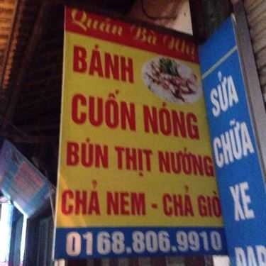 Tổng hợp- Bà Nhị - Bánh Cuốn Nóng & Bún Thịt Nướng