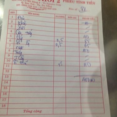 Tổng hợp- Quán Ăn Hải Sản Bà Thôi 2