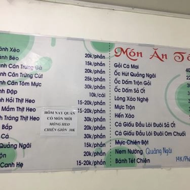 Tổng hợp- Quán Ăn Quán Bà Út - Hương Vị Miền Trung