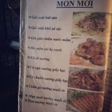 Thực đơn- Quán Ăn Quán Bi - Bạch Tuộc Nướng