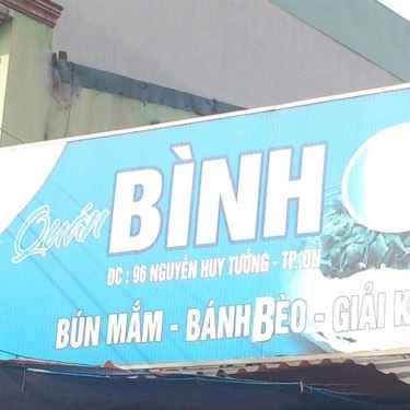 Tổng hợp- Quán Ăn Quán Bình - Bún Mắm & Bánh Bèo