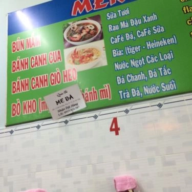 Thực đơn- Quán Ăn Quán Bo - Lê Đức Thọ