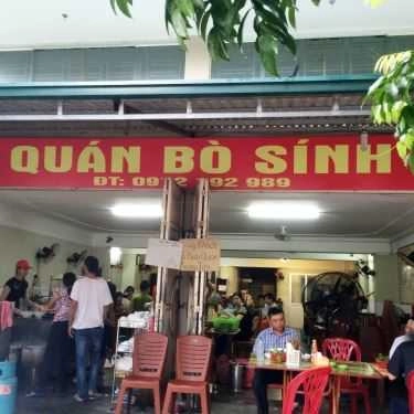 Không gian- Quán Bò Sính