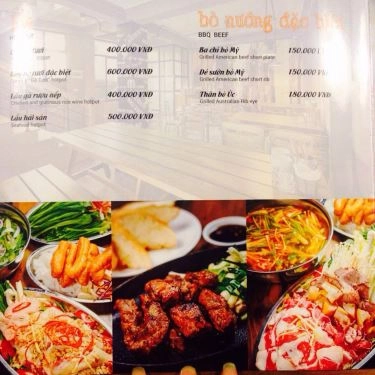 Thực đơn- Quán Ăn Quán Bò Tươi - Phùng Hưng