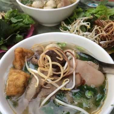 Món ăn- Bún Bò Giò Heo