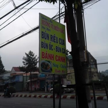 Thực đơn- Quán Ăn Hương Vị Miền Bắc - Bún Riêu, Bún Cá & Bánh Canh