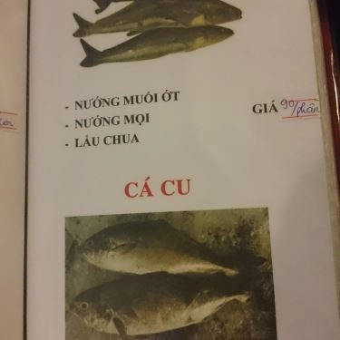 Thực đơn- Quán Ăn Quán Cá Biển Nướng - Hải Sản Dốc Lết