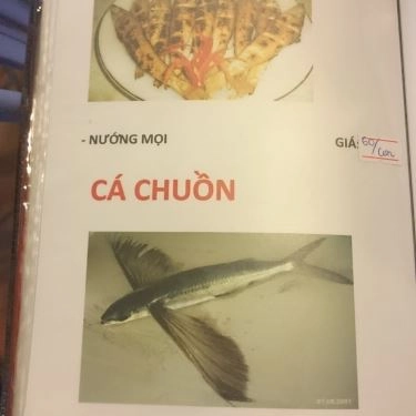 Thực đơn- Quán Ăn Quán Cá Biển Nướng - Hải Sản Dốc Lết