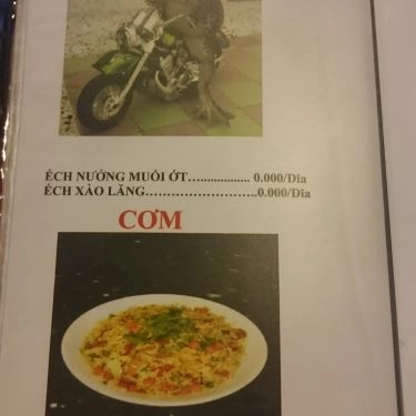 Thực đơn- Quán Ăn Quán Cá Biển Nướng - Hải Sản Dốc Lết