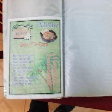 Thực đơn- Quán Ăn Gia Đình Cây Dừa