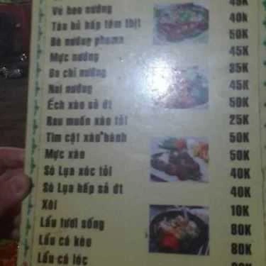 Thực đơn- Quán Ăn Nướng Cay Quạt Mo