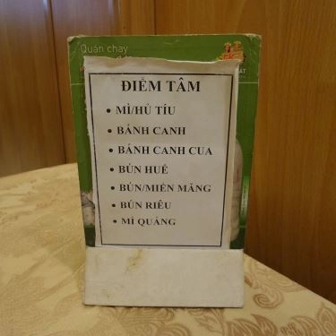 Thực đơn- Quán Ăn Quán Chay Liên Khai