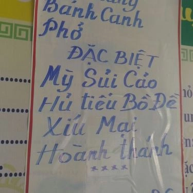 Thực đơn- Quán Ăn Quán Chay Viên Quang