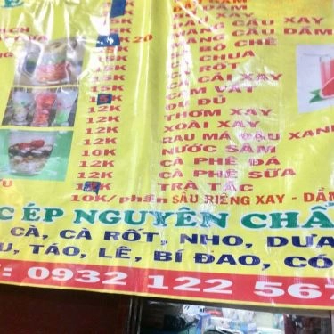 Thực đơn- Quán Ăn Quán Chè - 480 Tỉnh Lộ 10