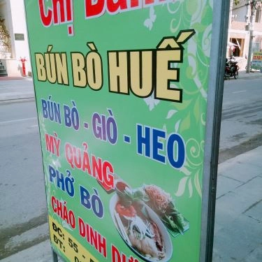 Thực đơn- Quán Ăn Chị Bánh - Bún Bò Huế & Mì Quảng