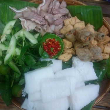 Món ăn- Quán Ăn Quán Cô Điệp - Bún Đậu Chả Giò