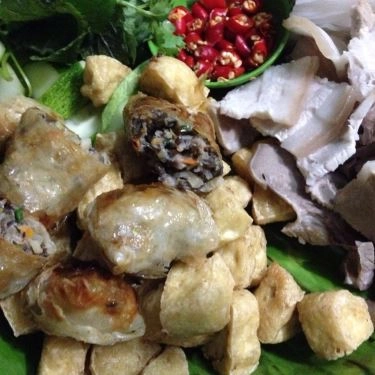 Món ăn- Quán Ăn Quán Cô Điệp - Bún Đậu Chả Giò
